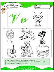 V Sesi Çalışma Sayfaları